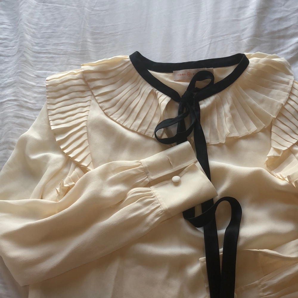 Tory Burch Silk Blouse Size 4
